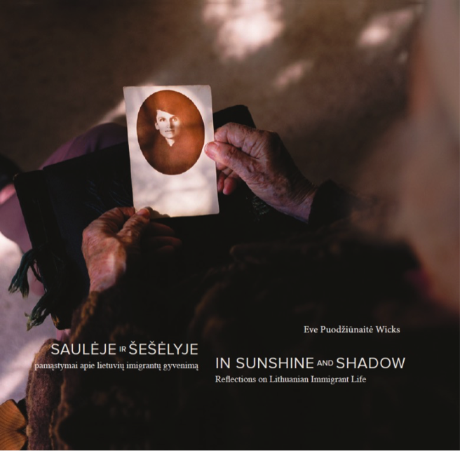 Cover of in Sunshine and Shadow: Hands holding a person's photograph